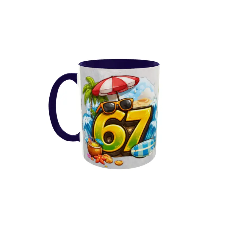 6 7 six seven, cana ceramica, 330ml, cgs1849